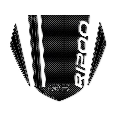 KIT ADESIVI 3D PROTEZIONE CARBON PUNTALE compatibile MOTO BMW GS R1200 2008-2012